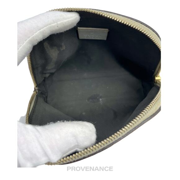 🔴 Gucci Zip Cosmetic Pouch - Powder Blue - Picture 6 of 8